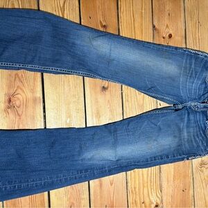 BKE Women's Boot Cut Jeans - Blue